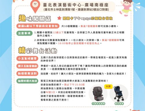 小編快報~大直出任務 👾【中山&士林親子館—FUN心玩派對】闖關拿禮物+舞台表演+抽獎