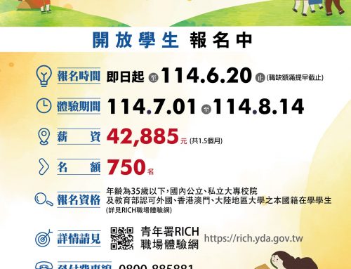 114年青年暑期社區職場體驗-淡水